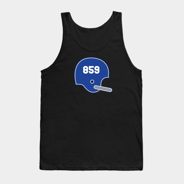 University of Kentucky Area Code Helmet Tank Top by Rad Love